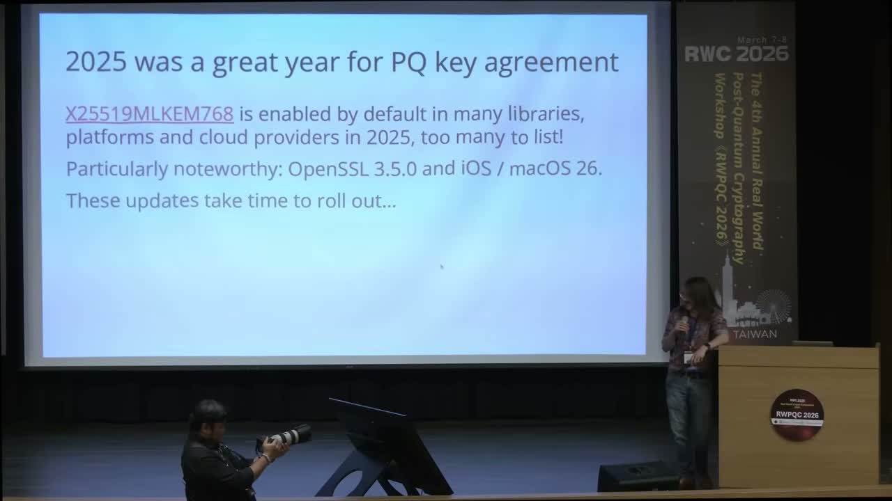 Let's stay encrypted, RWPQC 2026